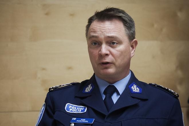 Pohjanmaan poliisipäällikkö Kari Puolitaival on huolissaan huumeiden käytön kasvusta erityisesti nuorilla. Kuva: Jarno Pellinen