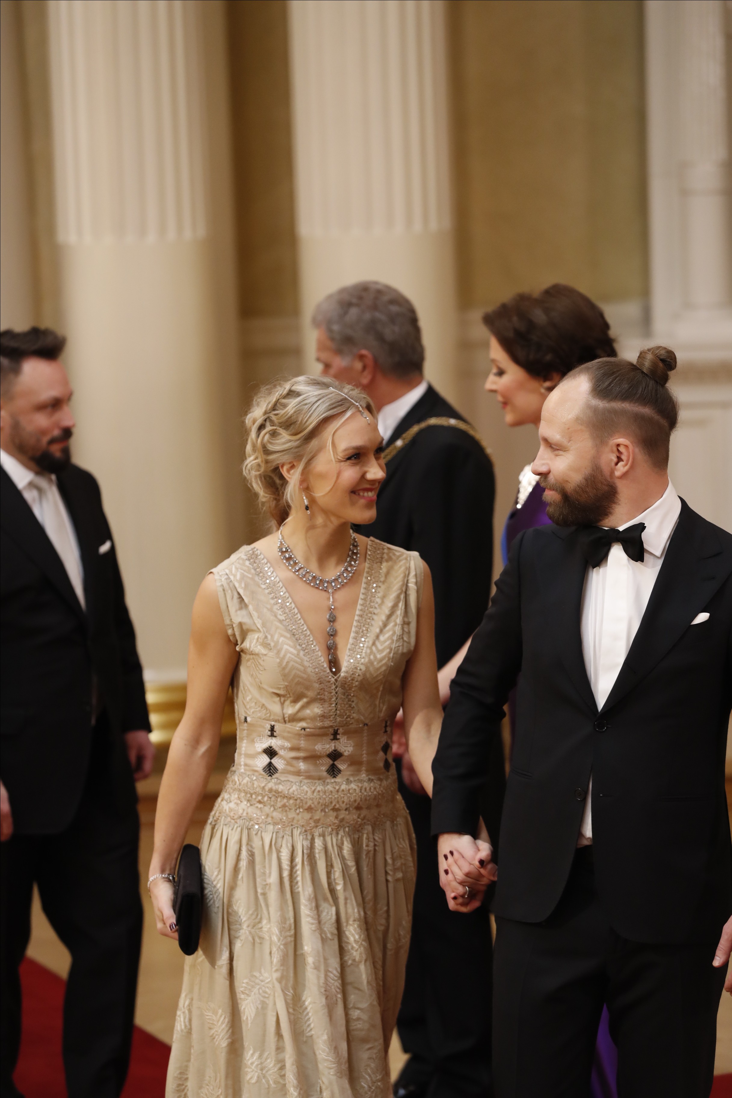 Tuomas "Tunna" Milonoff ja hänen puolisonsa  Jenni Milonoff.