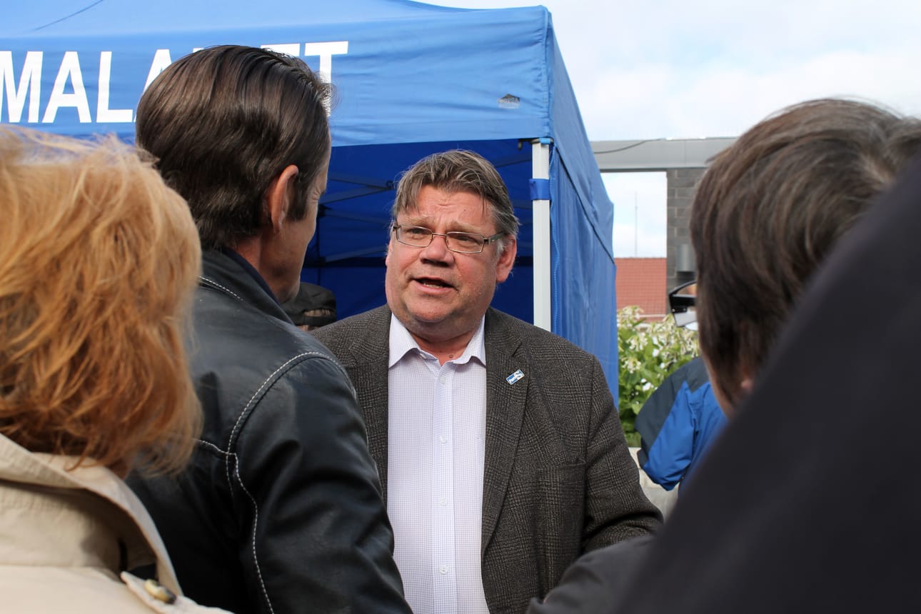 Kuusamossa vuonna 2012 vieraillut Timo Soini luopuu puolueen puheenjohtajuudesta.