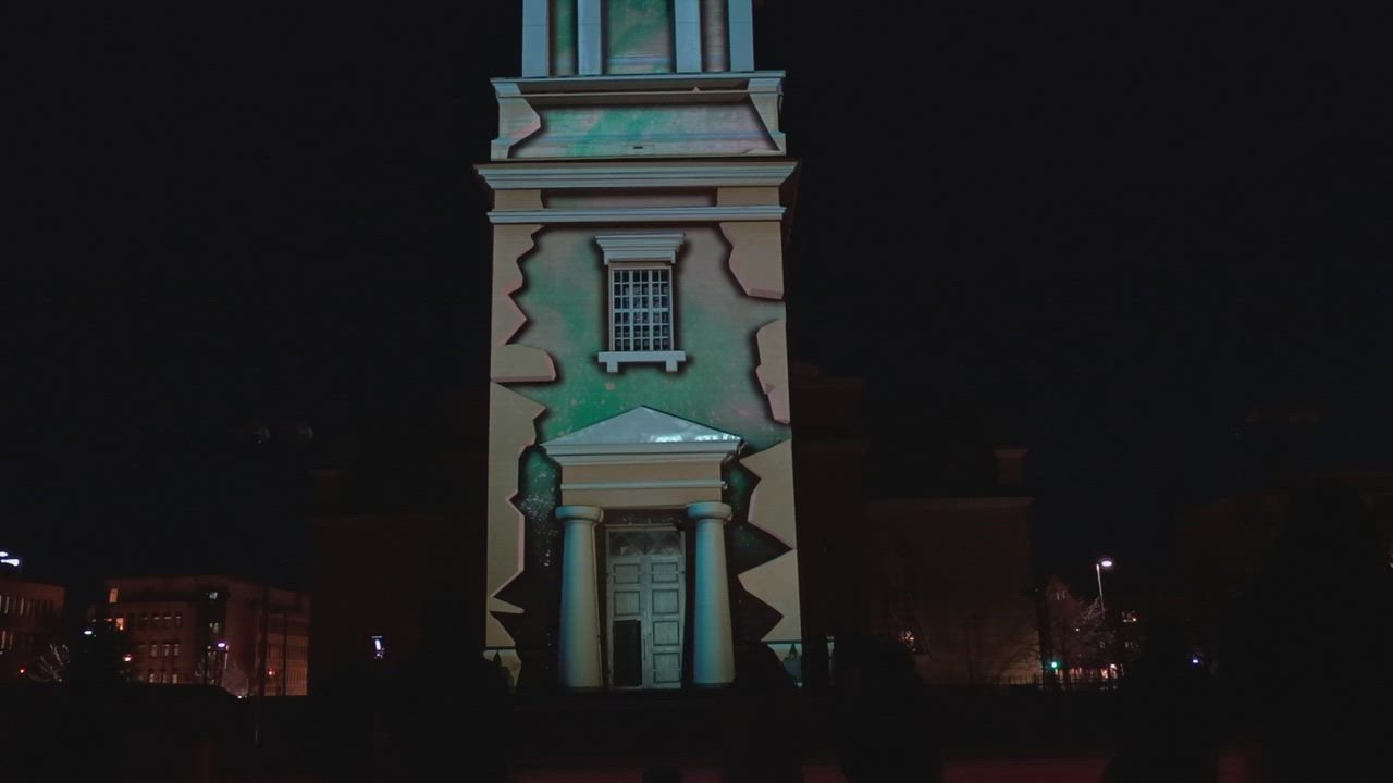 Lumo-valofestivaali tuo valoa kaupungin keskustaan