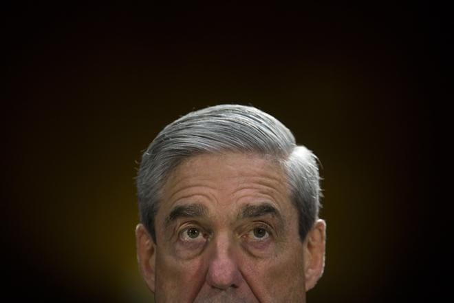 Erikoissyyttäjä Robert Mueller on saanut Yhdysvalloissa tutkinnan päätökseen siitä, syyllistyikö presidenttiehdokas Donald Trump vehkeilyyn Venäjän kanssa KUVA: EPA/JIM LO SCALZO