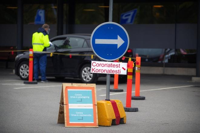 Torstaina Vaasan sairaanhoitopiirissä otettiin 245 koronatestiä. Arkistokuva: Jarno Pellinen