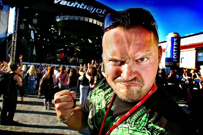Klamydian Vesku Jokinen puolustaa Teostoa mutta myöntää, että Youtube on artistille hyvä markkinointikanava. KUVA: TOMI KOSONEN