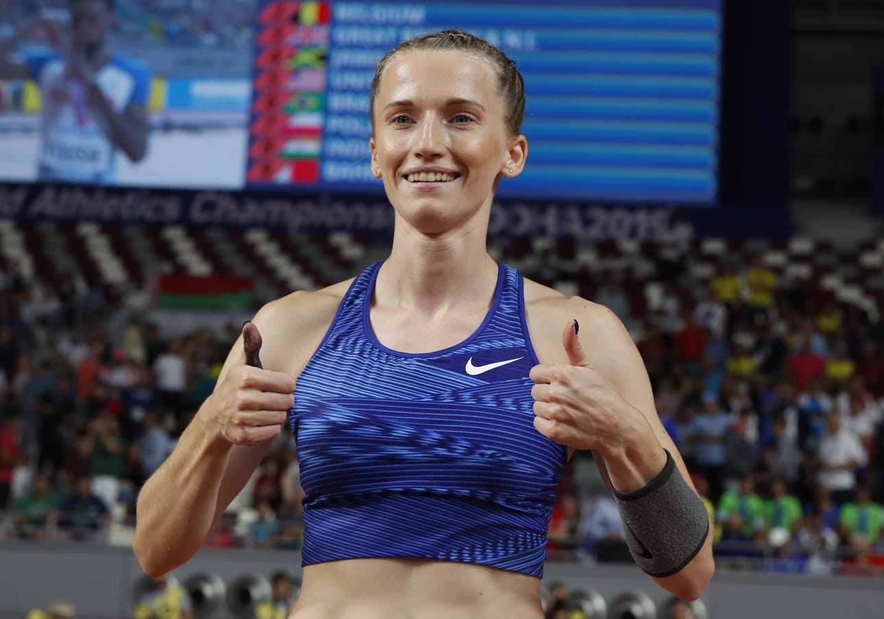 Anzhelika Sidorova voitti maailmanmestaruuden.