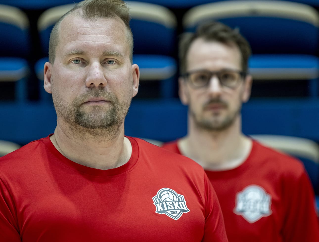 Valmentajat Sami Kurttila (vas.) ja Sami-Pekka Laukkanen lähtevät ohjaamaan Kiskoa kohti liigaa.