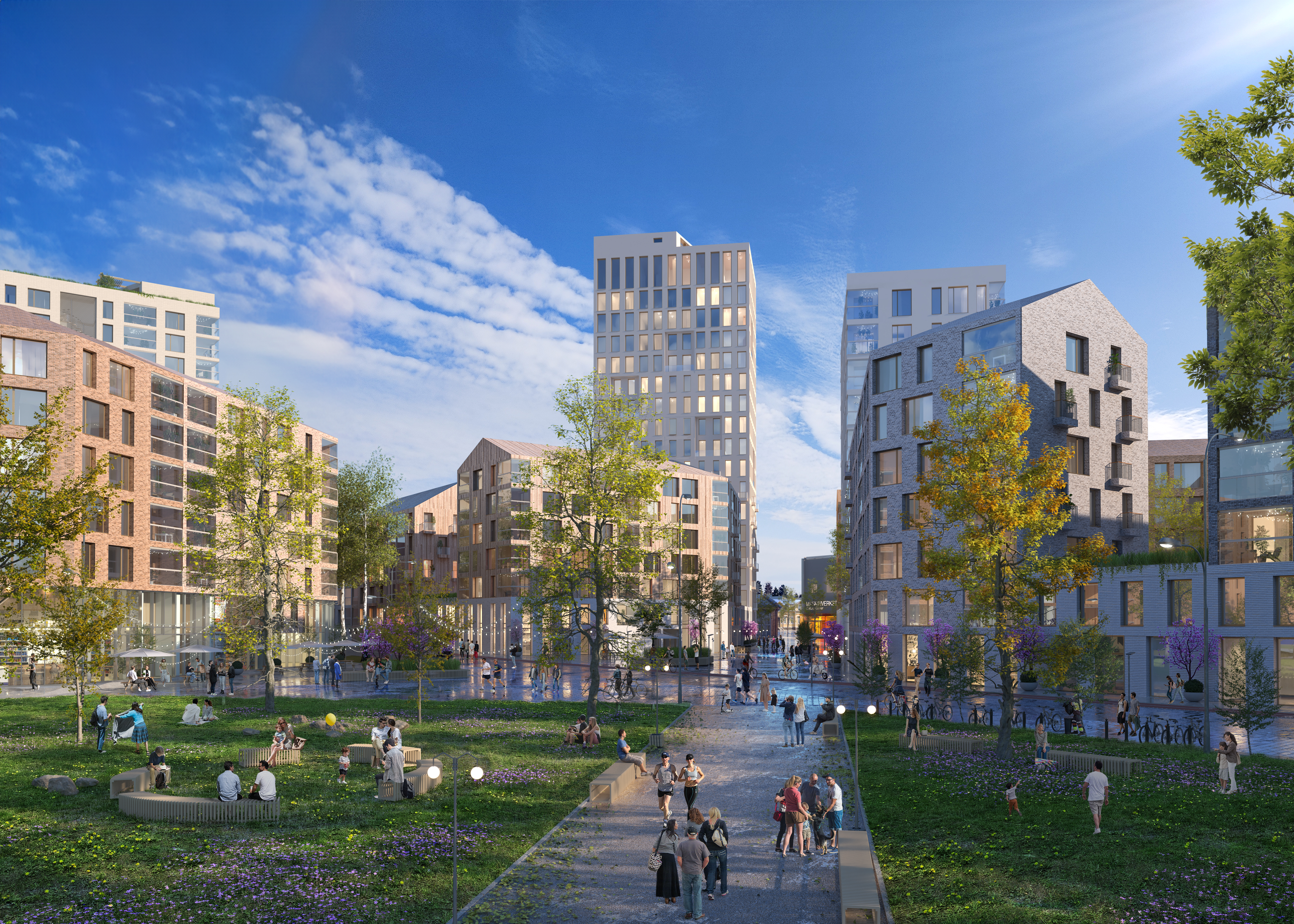 Tieyhteys katkaistaan, toinen avataan ja keskelle nousee 18-kerroksinen talo – Asemakaavaehdotus valaisee Wärtsilän alueen tulevaisuutta