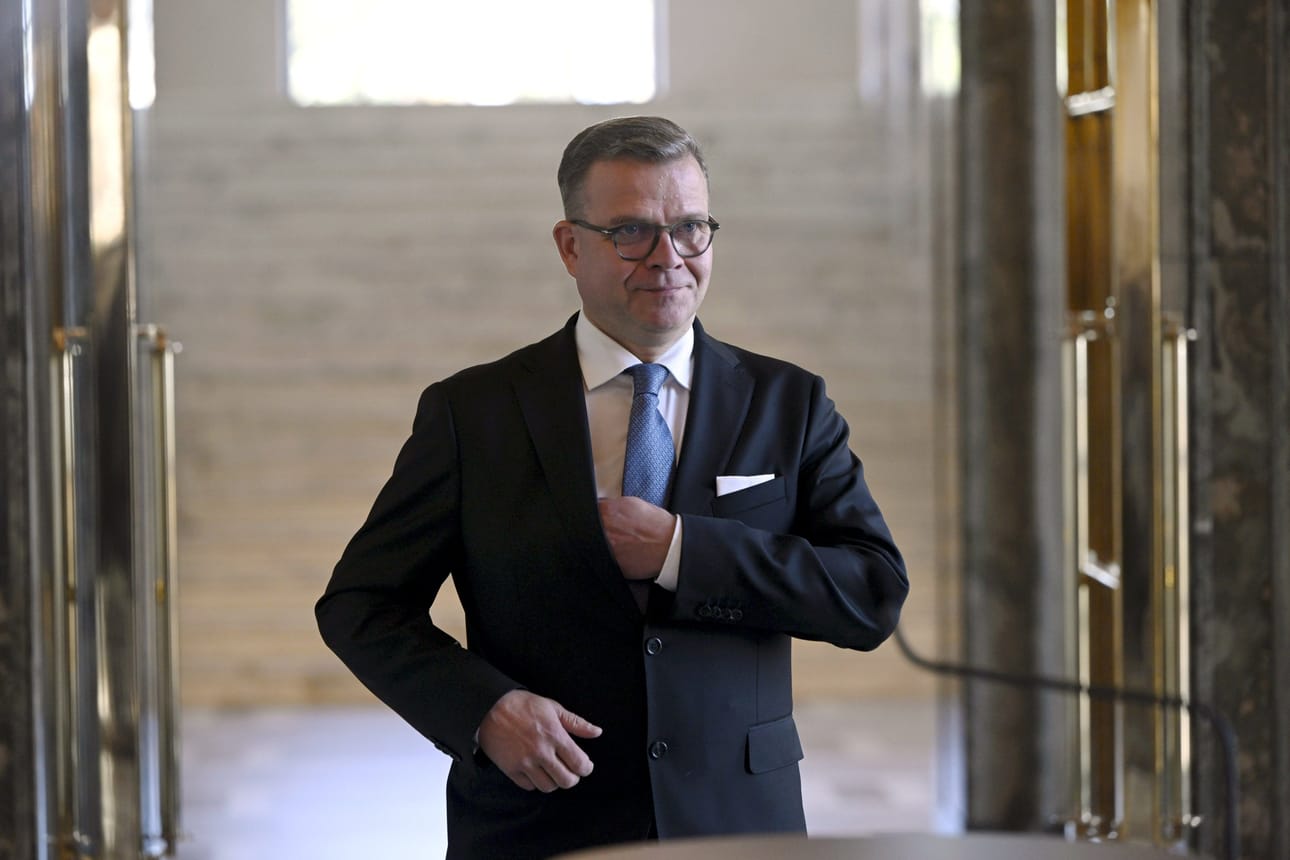 Kokoomuspiireissä odotetaan puheenjohtaja Petteri Orpon esitysta puolueen presidenttiehdokkaaksi. LEHTIKUVA / ANTTI AIMO-KOIVISTO