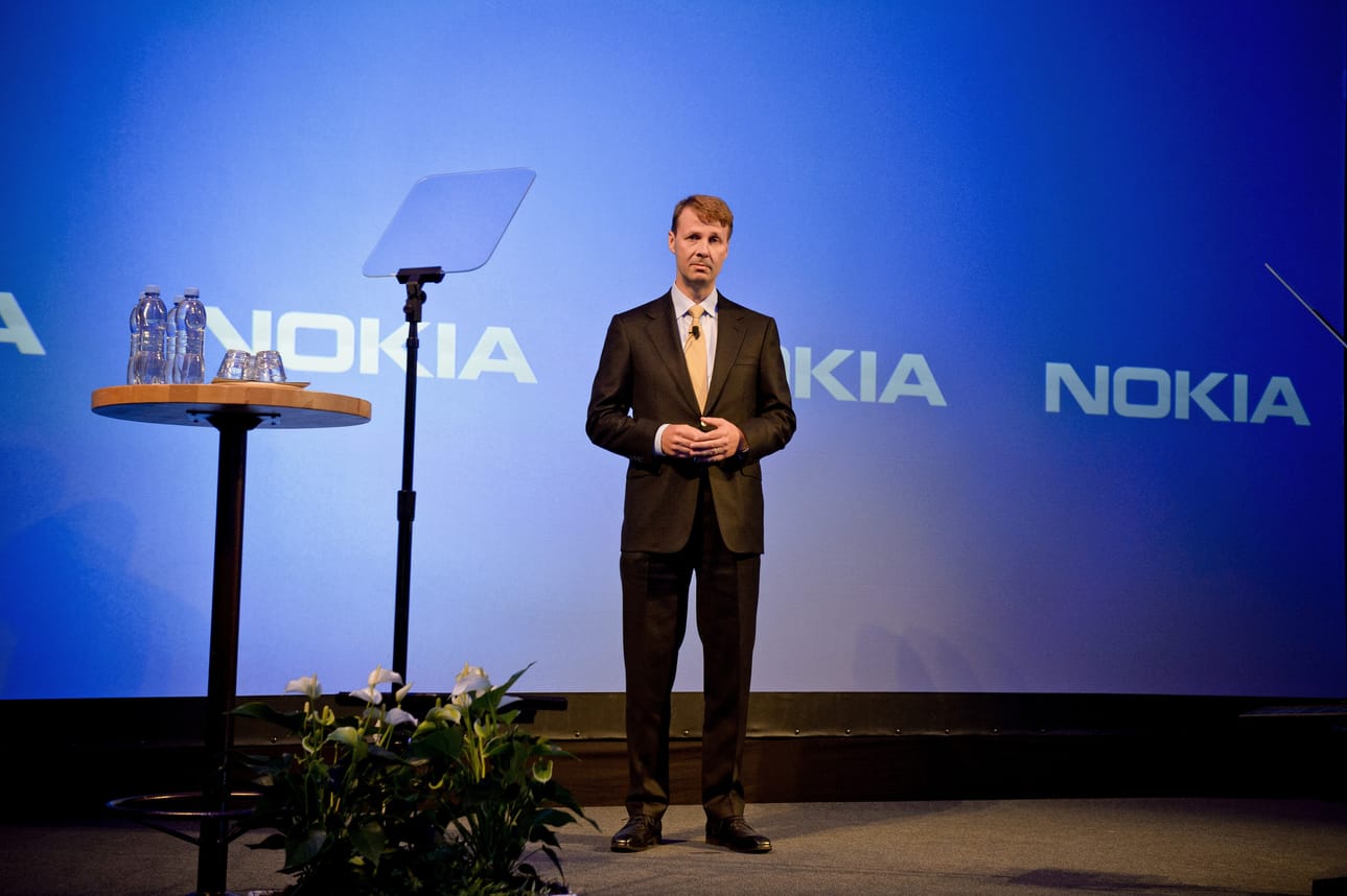Nokian hallituksen nykyisen puheenjohtaja Risto Siilasmaan uuden kirjan mukaan erityisesti Jorma Ollilan tuoma huutojohtaminen oli yksi syy Nokian puhelinbisneksen romahdukseen. Arkistokuva.