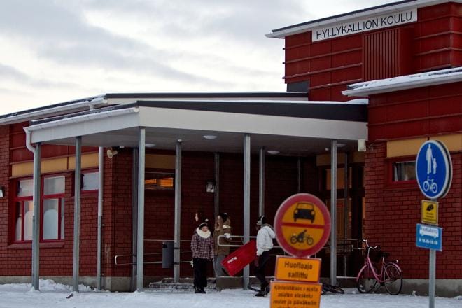 Uskonnottomat ry teki lähes tasan vuosi sitten kantelun Länsi- ja Sisä-Suomen aviin Hyllykallion koulun toiminnasta. Avi antoi päätöksensä asiassa maaliskuun lopulla. Hyllykallion koulu sai usean kohdan korjauslistan. ARKISTOKUVA: HEIKKI HAKANEN