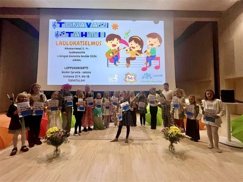 Ella Ollakka on Limingan Tenavatahti vuosimallia 2026. Katselmukseen osallistui tänä vuonna Limingassa selvästi enemmän lapsia kuin viime vuonna.