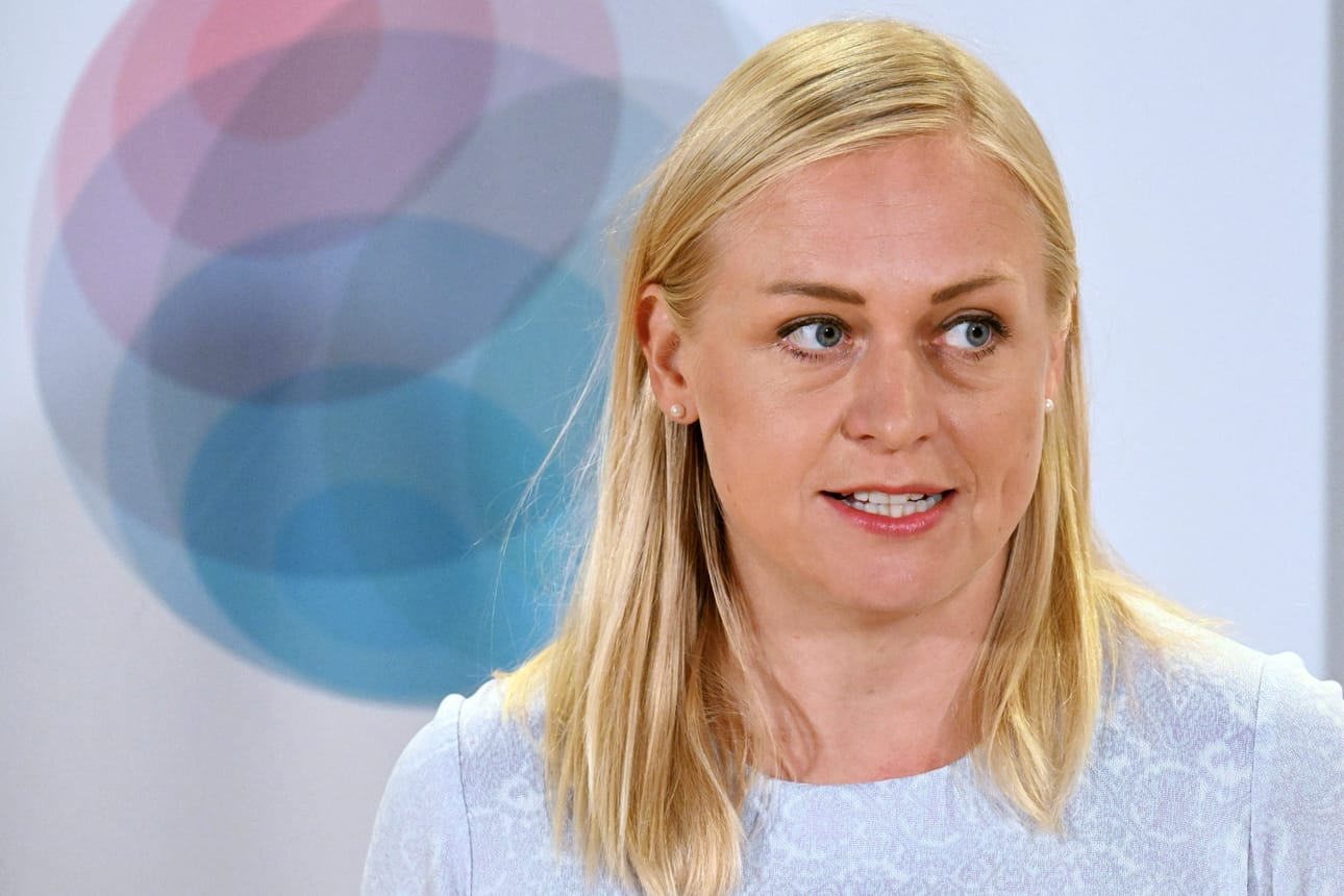 Ulkoministeri Elina Valtonen (kok.) sanoo, että Suomen lähtökohtana on siviilien ja Syyrian kansan tukeminen. Arkistokuva. LEHTIKUVA / Jussi Nukari