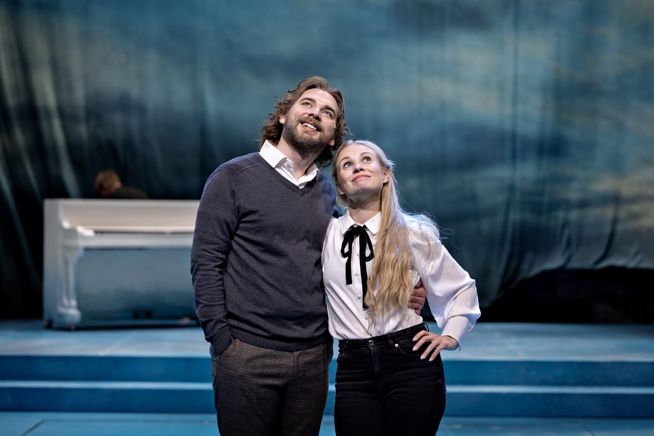 Peter Nyberg ja Natalil Lintala ovat tunteneet toisensa aiemminkin, mutta musikaalissa he näyttelevät ensimmäistä kertaa yhdessä.