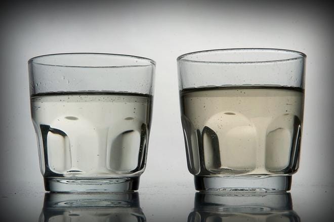Hanavesi voi olla tilapäisesti ruskehtavaa niin kauan kuin katuja puhdistetaan. KUVA: KARI LÖFHJELM