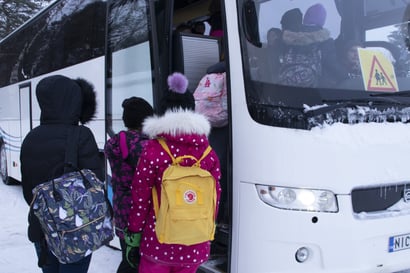 Pudasjärvi kilpailuttaa koululaiskyydit – jaossa noin 1,5 miljoonan euron kuljetukset