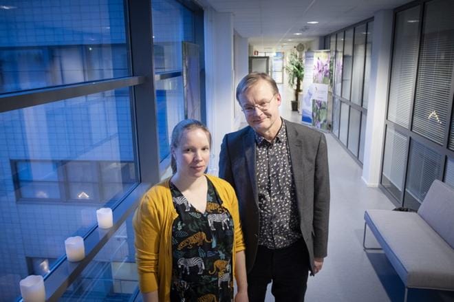 Kaisa Isomäki ja Erkki Välimäki voittivat ehdotuksillaan Ideakökkä-kisan. Ideoita kisaan tuli yli 200. KUVA: JATTA LAPINKANGAS