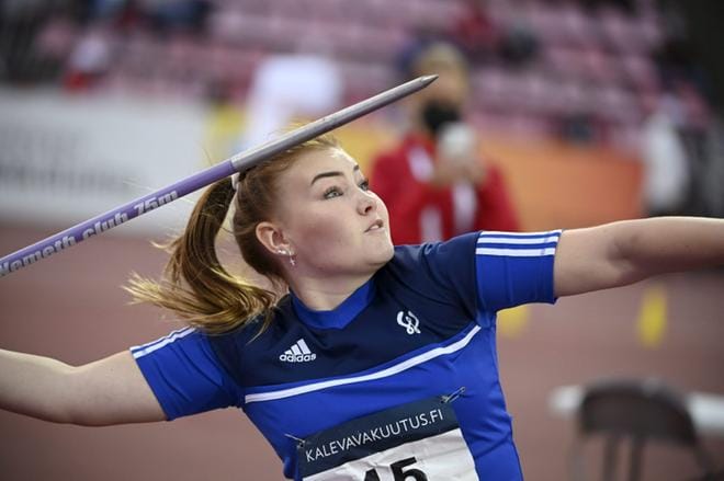 Anni-Linnea Alanen tavoittelee tosissaan finaalipaikkaa Münchenin EM-kisoissa. Arkistokuva.