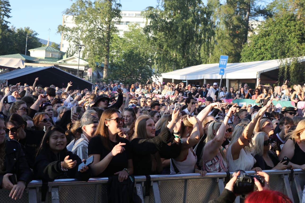 Vaasa Festivalin lauantai oli loppuunmyyty.