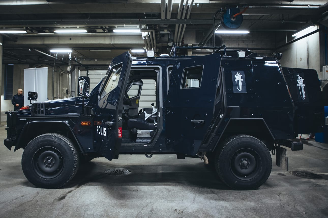 Viime vuonna kaikille Suomen poliisilaitoksille hankittuja "Hevi"-panssariautoja käytetään varsinkin tilanteissa, joissa on ampumisen uhka.