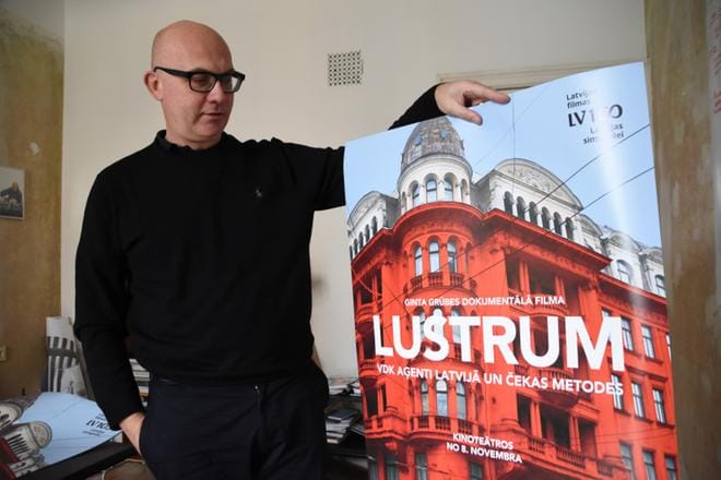 Elokuvaohjaaja Gints Gruben Lustrum-dokumenttielokuva tarjoaa KGB:n värväyksille historiallista viitekehystä. Elokuva tulee Latviassa ensi-iltaan 8. marraskuuta. KUVA: Markus Kuokkanen