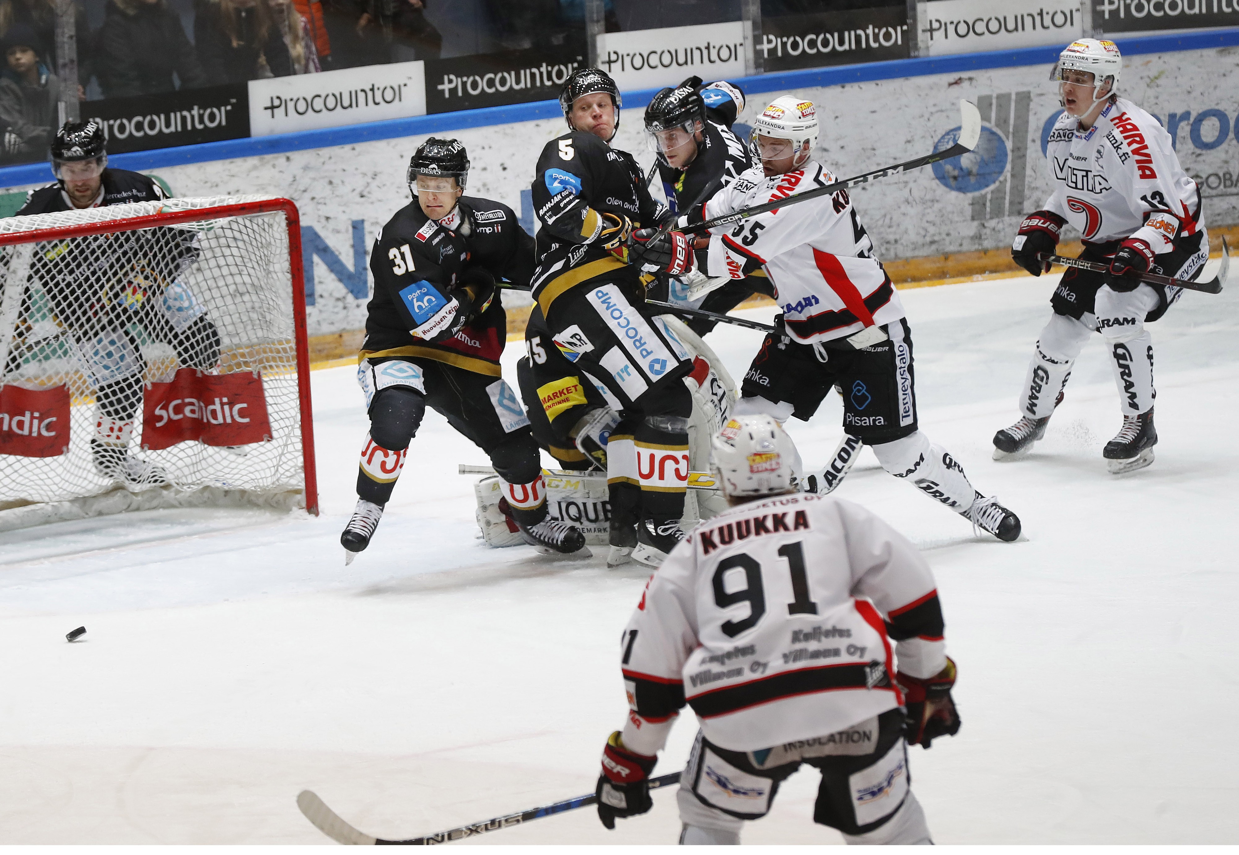 JYP voitti Kärpät Raksilassa lukemin 1-0.