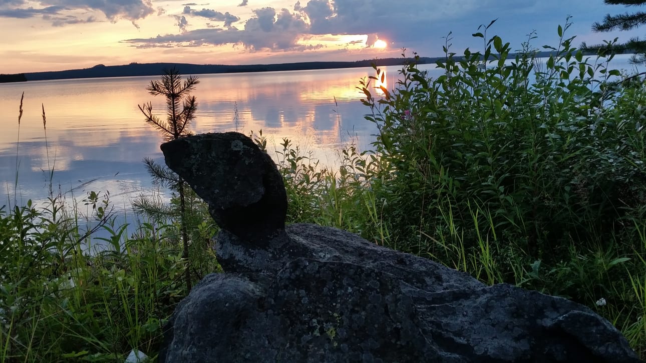 Kesäilta Kallunkijärvellä