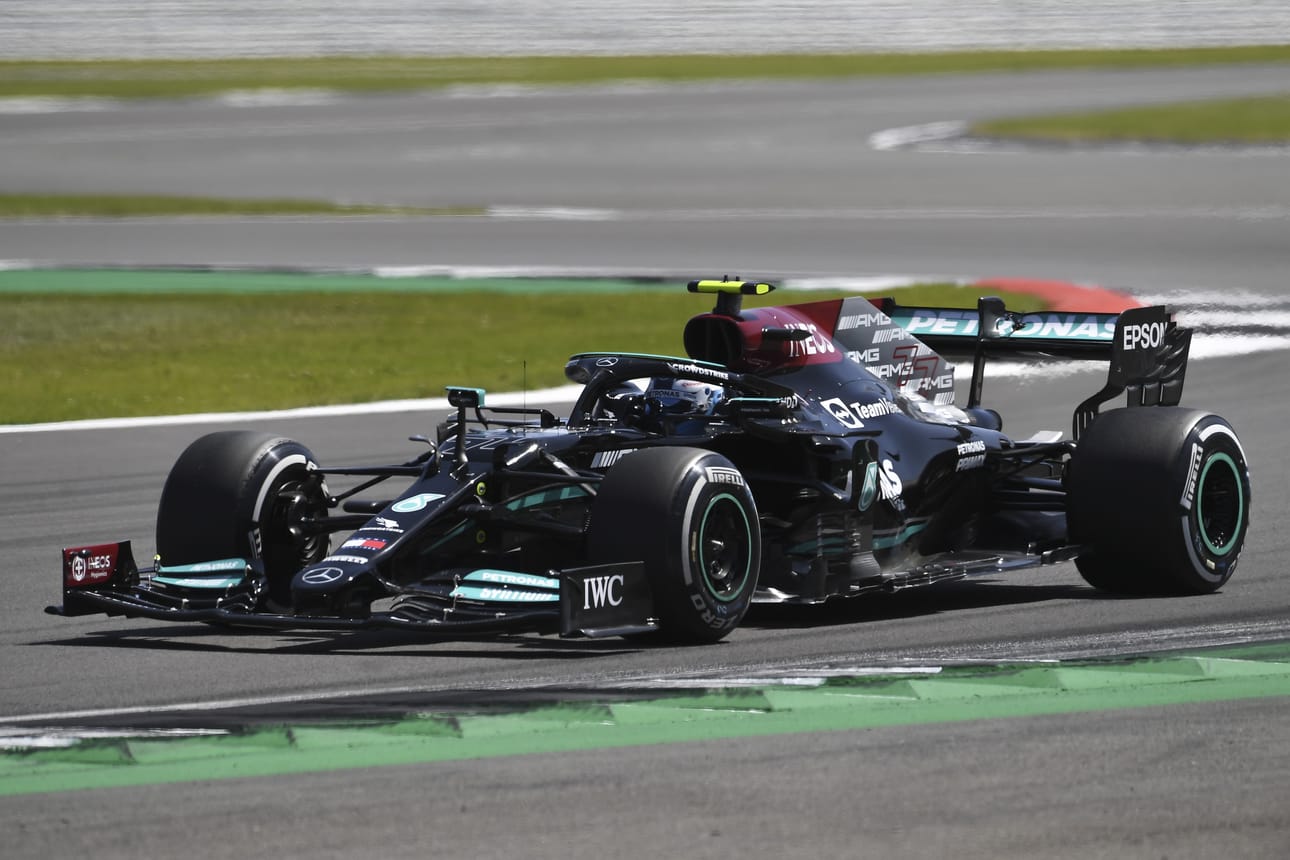 Valtteri Bottas ajoi toisen kolmossijan Silverstonen viikonvaihteessa.
