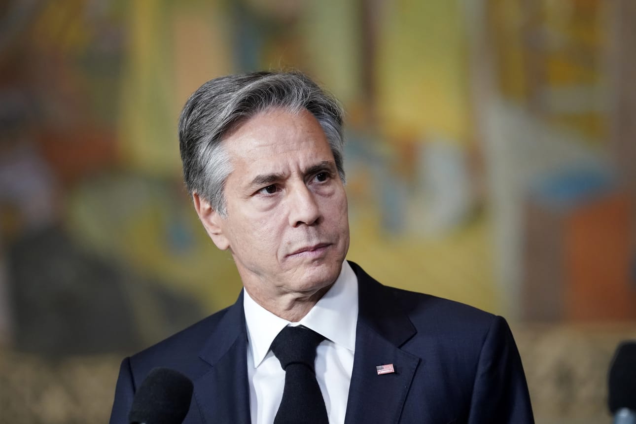 Yhdysvaltojen ulkoministeri Antony Blinken vierailee Suomessa.