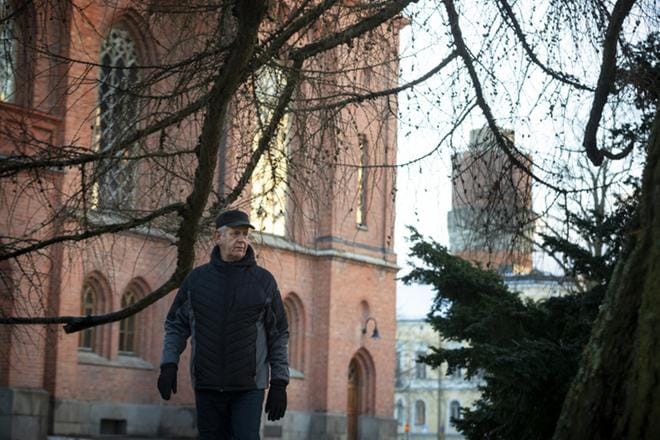 Itsenäisyydellä oli kallis hinta kaatuneiden ja loukkaantuneiden vuoksi. Sitä ei saa koskaan unohtaa, Bertel Widjeskog sanoo. KUVA: JARNO PELLINEN