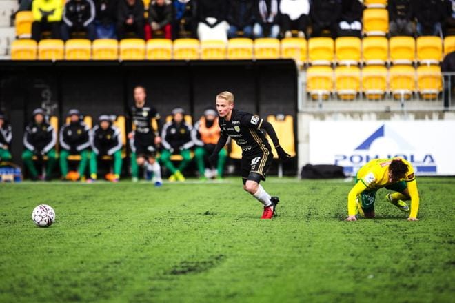 Matti Klinga siirtyy SJK:sta takaisin FC Lahteen. KUVA: KRISTA LUOMA