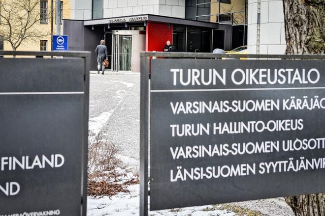 Turun joukkopuukotuksen oikeudenkäynnin viimeiset istuntopäivät ovat tällä viikolla. Varsinais-Suomen käräjäoikeus antaa ratkaisunsa jutussa myöhemmin. KUVA: Riitta Salmi