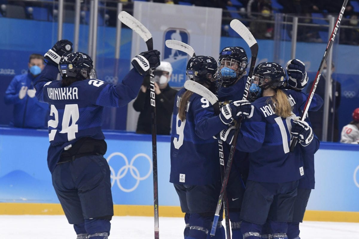 Naisleijonat kohtaa loppuviikolla puolivälierässä B-lohkon kärkijoukkueen Japanin. LEHTIKUVA / Jussi Nukari