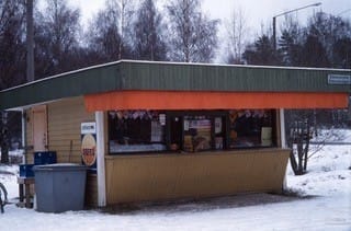 Anni Hassisen kioski sijaitsi Simeonintiellä.