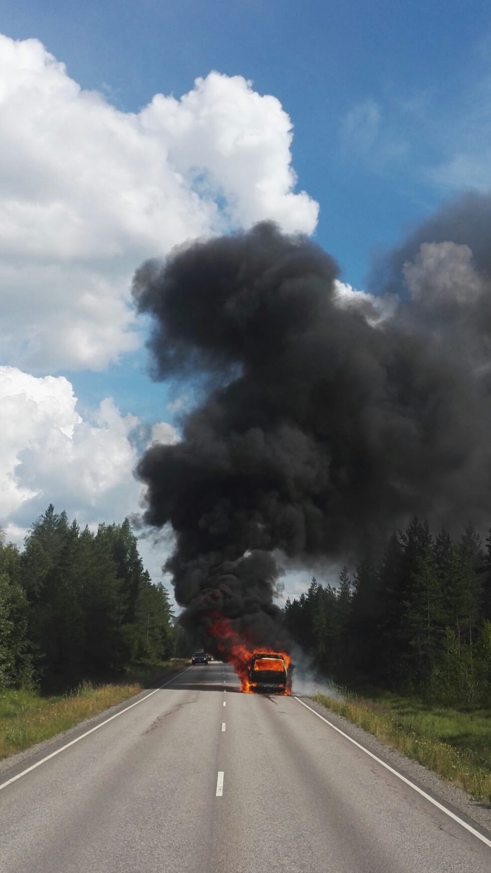 Haapaveden autopalo