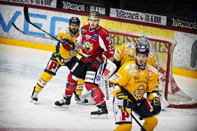Olavi Vauhkonen ei ole vieläkään toipunut pelikuntoon. KUVA: JARNO PELLINEN