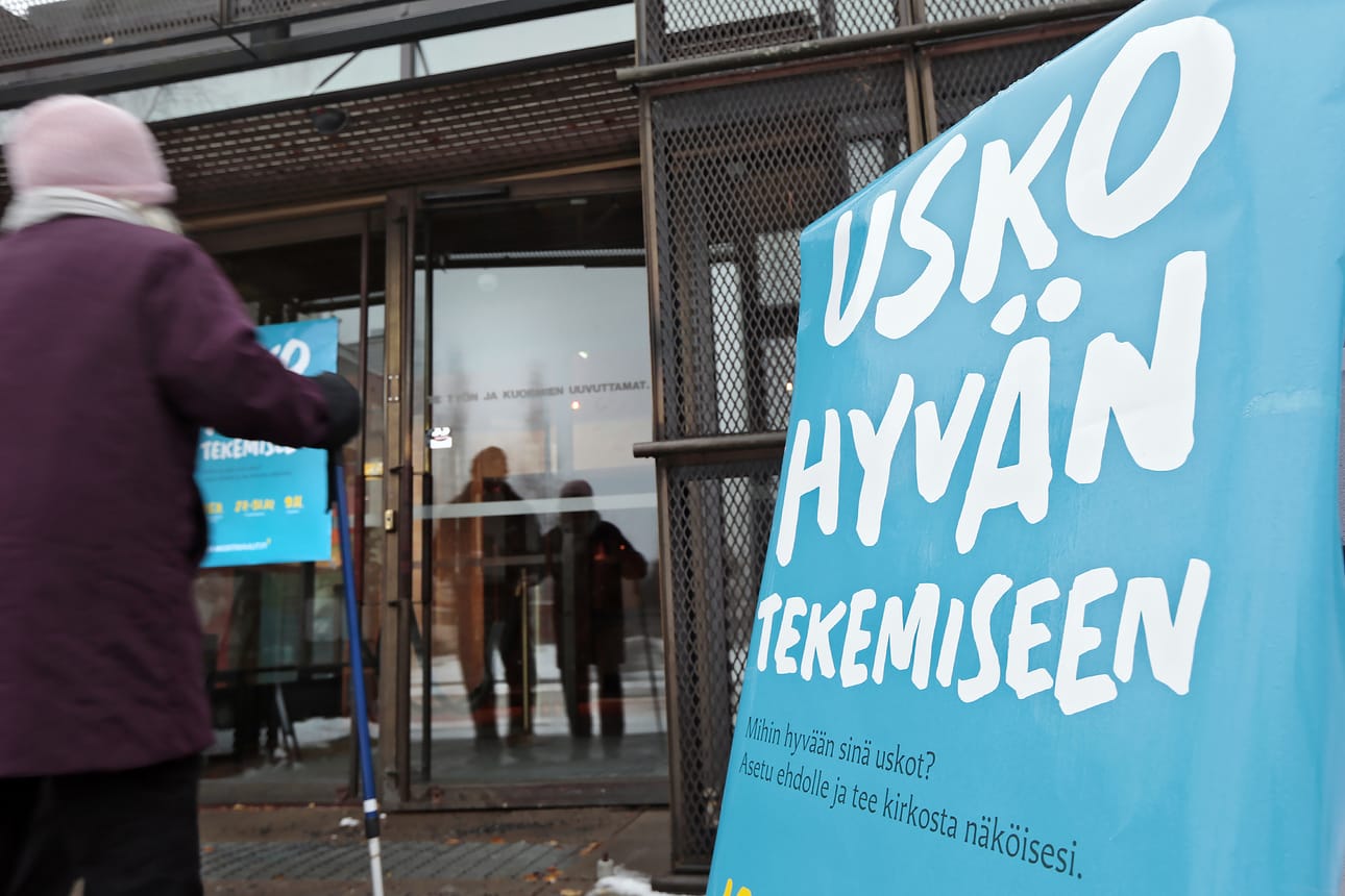 Seurakuntavaalit järjestettiin marraskuun toisena viikonloppuna.
