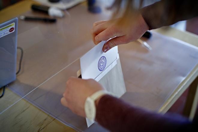 Kuntavaalien ennakkoäänestys on parhaillaan käynnissä. Arkistokuva: Tomi Kosonen.