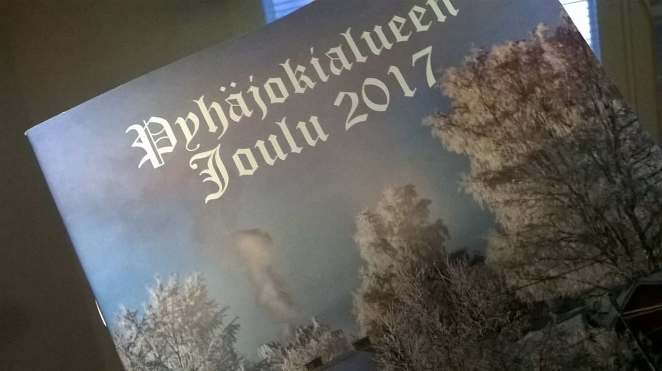 Pyhäjokialueen joululehteä on tehty katkeamattomana perinteenä jo 55 vuoden ajan.