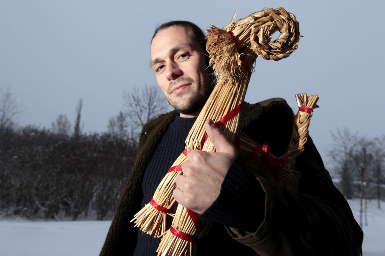 41-vuotias JP Leppäluoto tunnetaan myös Northern Kings- sekä Raskasta Joulua -laulajana. Arkistokuva.