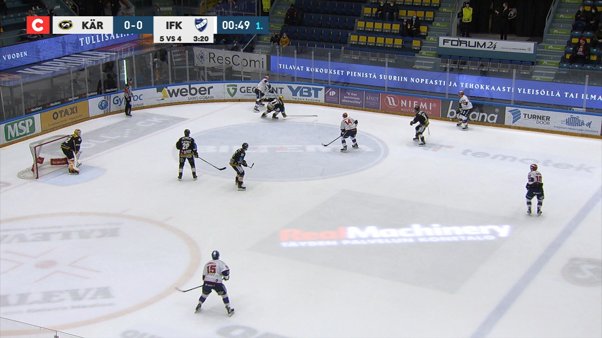 Mikko Kousan ylivoimalämäri vie HIFK:n johtoon