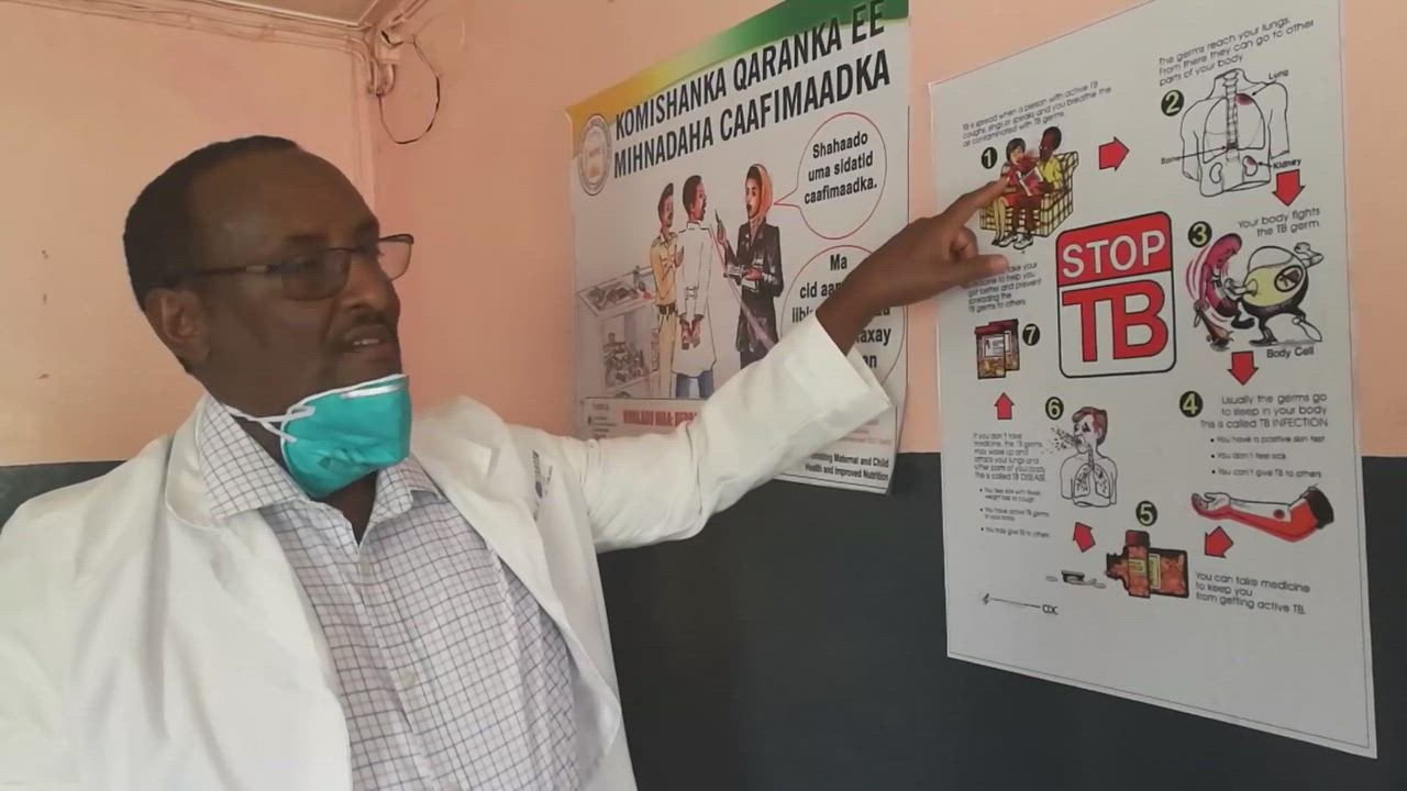 Somalialainen tuberkuloosipotilas asuu tässä sairaalassa puoli vuotta