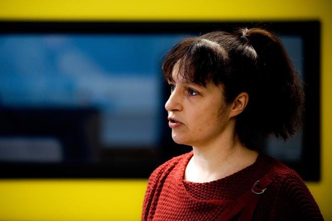 Tuula Närvä on ollut aiemmin Vaasanseudun vihreiden varapuheenjohtaja. Kuva: Eetu Sillanpää