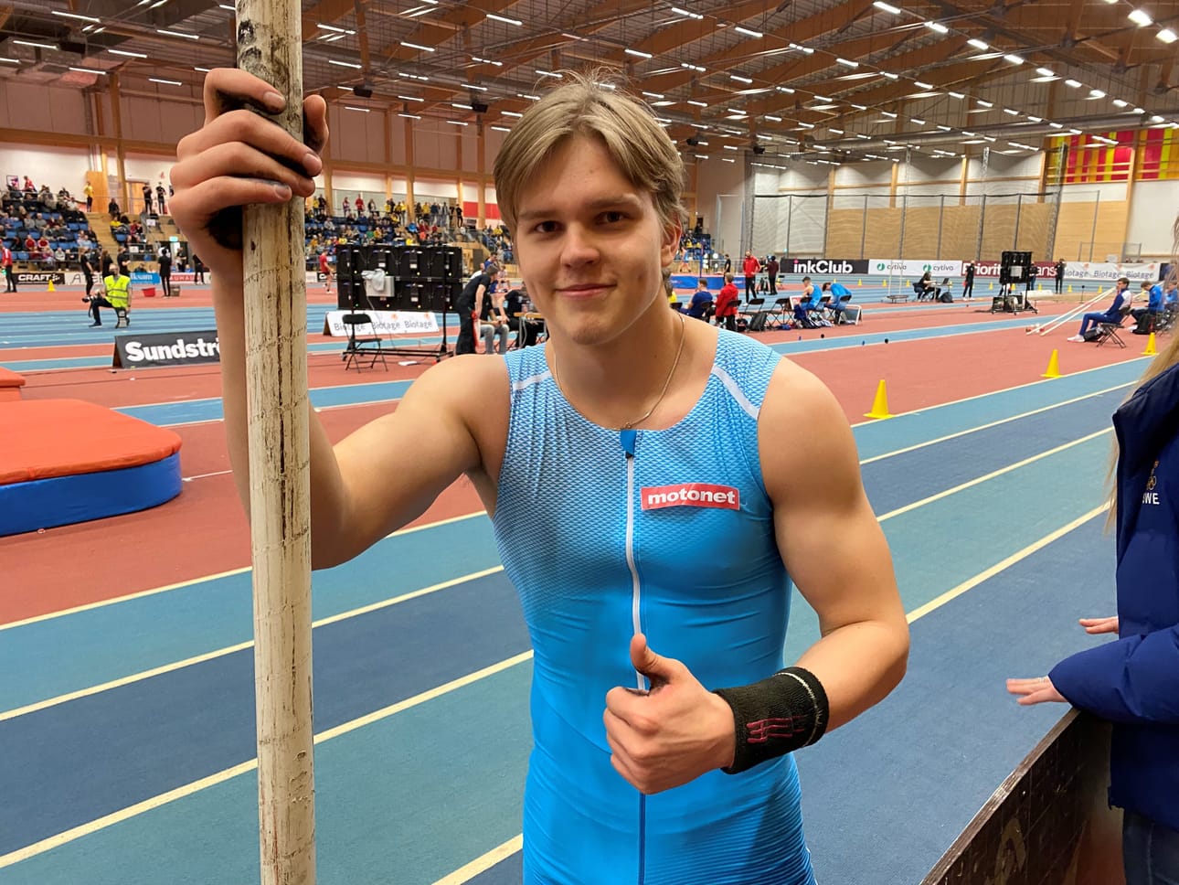 Juho Alasaari jatkoi mainiota hallikauttaan Uppsalassa.