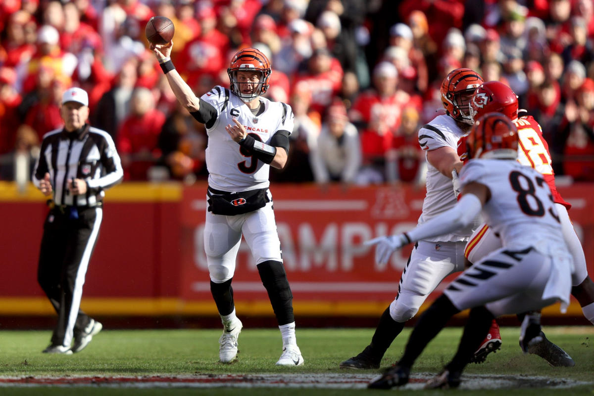 Cincinnati rynni jymy-yllättäjänä NFL:n Super Bowl -loppuotteluun – ennakkosuosikki Kansas City pehmeni lohkofinaalissa