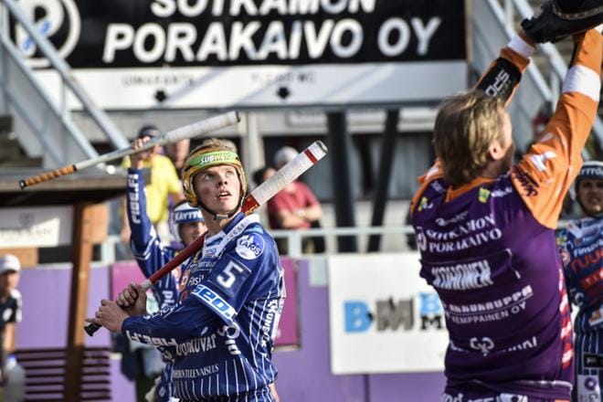 Vimpelin Elmeri Anttila pelasi vahvasti. Kuva: Lehtikuva/Emmi Korhonen
