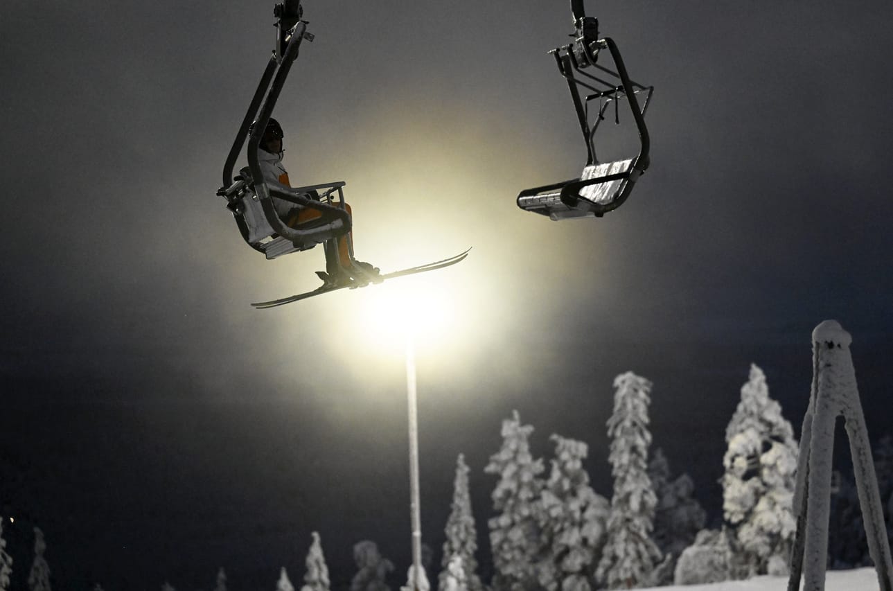 Ylhäällä tunturissa on usein lauhempaa inversioilmiön vuoksi.