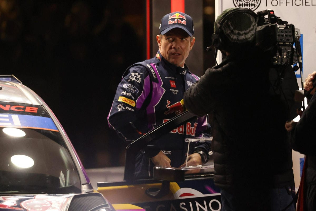 Sebastien Loeb voitti Monte Carlon rallin jo kahdeksannen kerran. LEHTIKUVA/AFP.