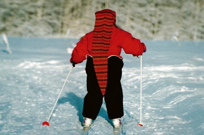 Lauantaina alkaa suosittu Muumi-hiihtokoulu Alajärven kuntoradalla. ARKISTOKUVA
