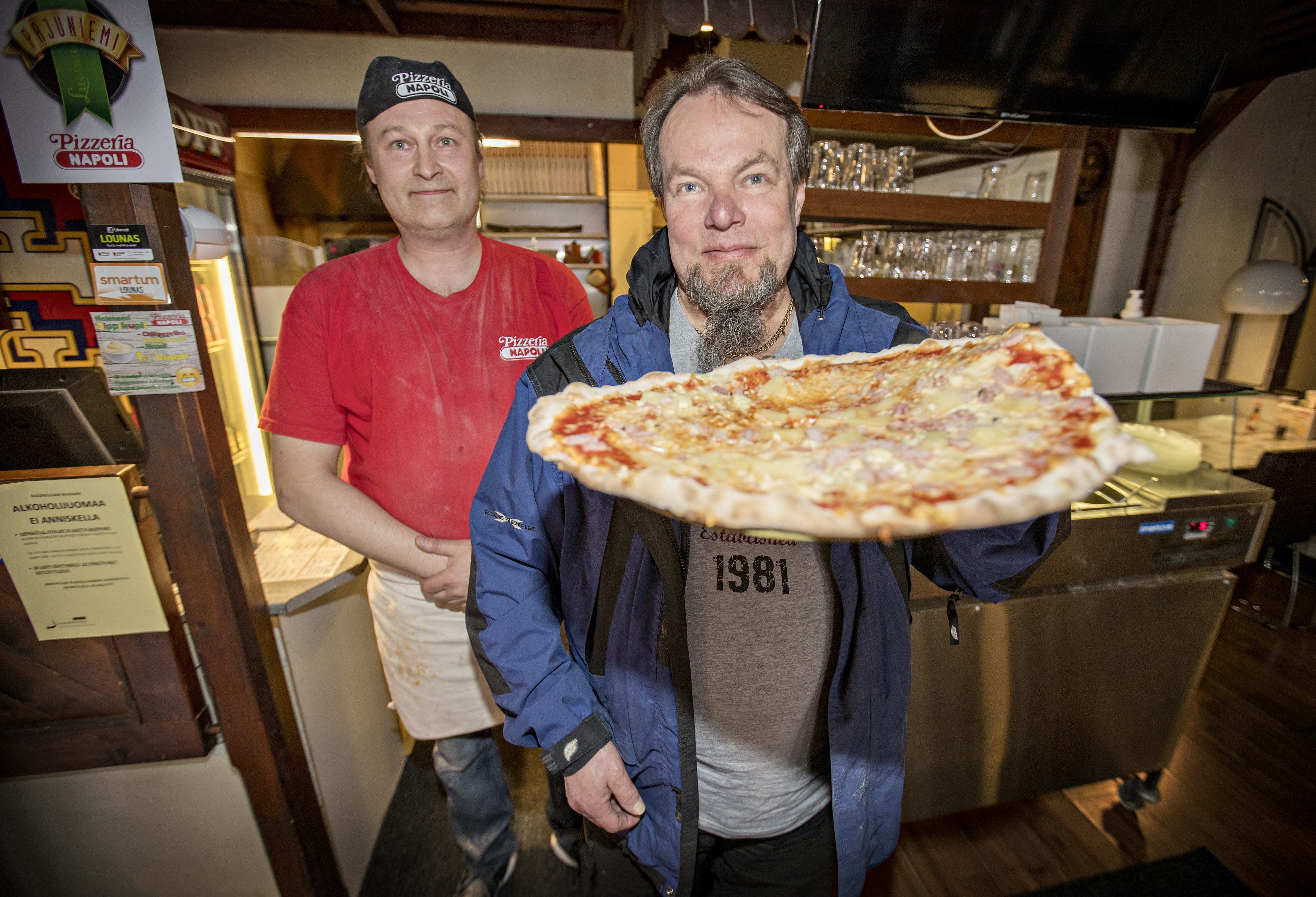 Tyytyväisenä Tuirassa - 25 vuotta pitserioitsijana, kantapaikkana Tuisku Pub