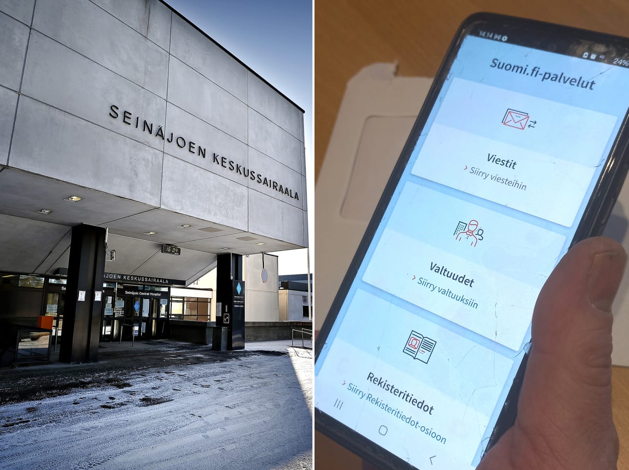 Seinäjoen keskussairaalan uusi Suomi.fi-kutsukäytäntö yllätti joulukuussa. Osa potilaista ei huomannut poliklinikka-aikaa, ja sairaala joutui reagoimaan nopeasti.