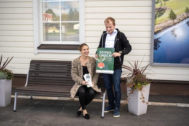 Musiikki- ja gastronomiafestivaali Soinillisen taiteellisina johtajina toimivat Juuli Holma ja Juhana Inkinen.